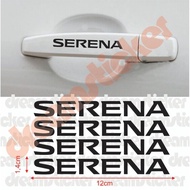 Cutting Sticker Door Handle Nissan Serena Car Door Handle Sticker