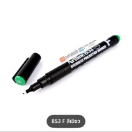 ปากกาเขียนลงบนพลาสติก แก้ว  กระจก ลบไม่ออก  แผ่นฟลิม์  แผ่นใส  กันน้ำ Artline EK853  เส้นเล็ก ขนาด 0