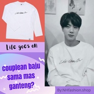 Bts Life Goes On T-Shirt Long Sleeve Bts Shirt Women's Bts Tshirt