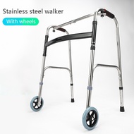 Fast Deliveries Adult walker Stainless steel walker crutch cane stick tungkodthe for elderly Handica