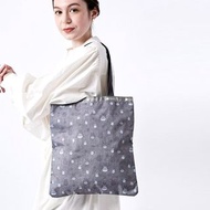 日本 LeSportsac X TOTORO 龍貓 灰色帆布 EMERALD TOTE 側咩袋
