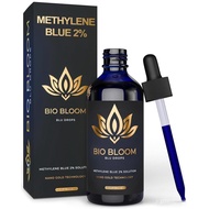Methylene Blue Pharmaceutical Grade Drops, 100ml Double Strength 2% Methylene Blue Liquid for Humans