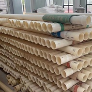 S-🥠PVC-MTube Plastic Pipe Large Diameter White Water Supply Pipe Farmland Irrigation Pipe Water Pipe Water Supply and Dr