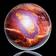 稀有 天眼 紅虎眼石球 七星陣 水晶球 虎眼石球 天眼石球 眼睛石