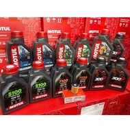 MOTUL 4T Minyak Hitam Engine Oil 4T 3100 Mineral 5100 Semi 7100 Fully 300v Superbike