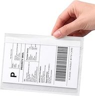 Netuno 50 Transparent Delivery Note Pockets Self-Adhesive DIN C6 16.6 x 11 cm Accompaniment Paper Ba