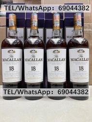 九龍塘 徵求 舊版 麥卡倫 Macallan 18 Sherry Oak 單一麥芽威士忌 Single Malt Scotch Whisky