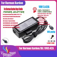 19V 3.42A 5.5*2.5MM อุปกรณ์ชาร์จไฟสำหรับ Harman Kardon Onyx Studio 1 2 3 4 5 6 HK Aura Studio 1 2 3 4 5อะแดปเตอร์ลำโพงไร้สายแบบพกพา