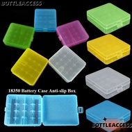 BOTTLEACCESS 18650 Battery Box, 4 AA AA Plastic Battery ,  Anti-slip Coloful Battery Box 18350 Batte