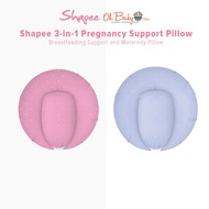 Shapee 3-in-1 Pregnancy Support Pillow, Breastfeeding Support and Maternity Pillow