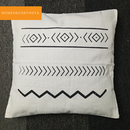 Sarung Bantal Sofa Ukuran 40x40 Motif Cactus Murah Kain Blacu Berkwalitas Estetik