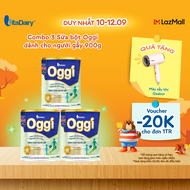 Combo 3 Sữa bột OGGI dành cho người gầy 900g - VitaDairy