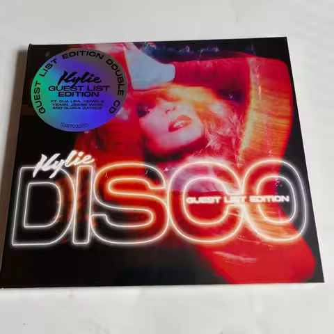 Pop Kylie Minogue Music Record DISCO Deluxe Album 2pcs CD Cosplay Compact Disc Walkman Car Soundtrac