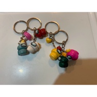 Mini Cupcake Among Us Handmade Keychain