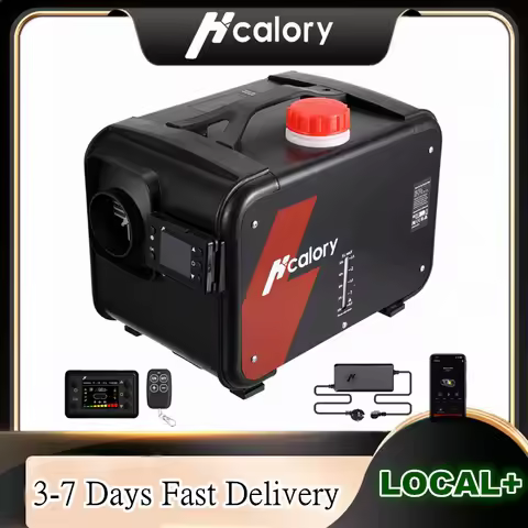 Hcalory HC1-H Car Parking Heater 1.5M Extension Cable 12V 8kW Portable Air Diesel Heater 2025 Upgrad