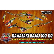 kawasaki bajaj Ct 100 100 Jrp Decals