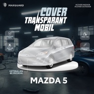 Mazda 5 Transparent Car Cover Mazda 5 Plastic Car Cover/ Thick Mazda 5 Plastic Blanket/