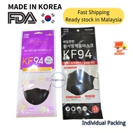 JSM Masksangsa Made in korea kf94 korea mask korean mask 4ply kf94 1pcs Black mask kf94 face mask k9