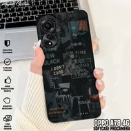 OPPO A78 4G Softcase - Case OPPO A78 4G (AESTHETIC) Silicone OPPO A78 4Ghp - Casing OPPO A78 4Ghp - 