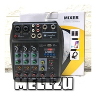 Mixer SoundBest V2 Original Bluetooth - USB recording 4 Channel