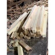 Pine wood bar 4cmx9cm long 110cm-150cm [TV4X9] + smooth planing on 4 sides