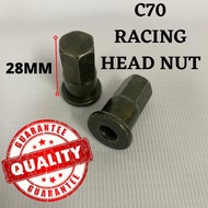 C70 Gbo Dream Nut Head Screw Cylinder Standard Nut Block Head Skru Panjang Nat C70 Nut Head Panjang 