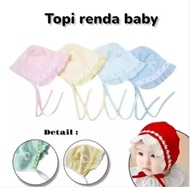 Baby hat with rope lace baby hat/ newborn baby hat/ baby hat/ baby hat/