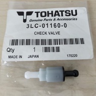 Tohatsu Everun Model Cylinder Crankcase Hose Check Valve 15hp 18hp 25hp 30hp 40hp 50hp 2stroke 3LC-0