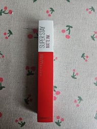 全新MAYBELLINE
超持久絲霧唇膏液 ［未開封］220色號