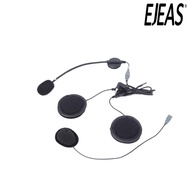 Motorcycle Bluetooth Helmet Intercom EJEAS Q7 3.5mm Jack 2 in 1 Microphone Speaker Headset for ejeas