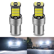 2pcs15S P21W 1156  1157  t20  Car LED Reverse Light Bulb 45pcs 4014SMD For VW Passat B5 B6 Golf Canb