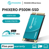 PHIXERO P500M mSATA NGFF SSD Internal Solid State Drive 128GB 256GB 512G HDD SSD for Laptop Desktop