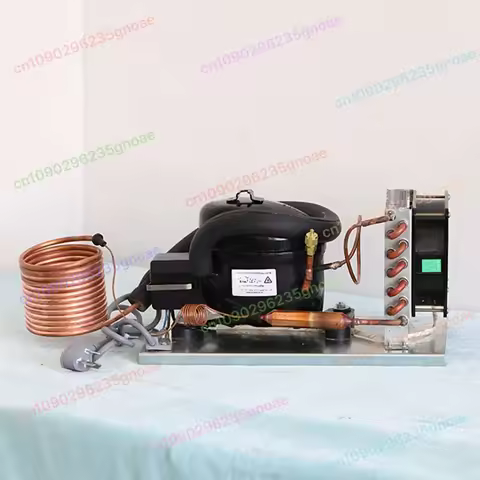 QD35W Mini Water Chiller, 220V R600A Refrigeration Unit, Eco-Friendly Cooling System, Instant Coolin