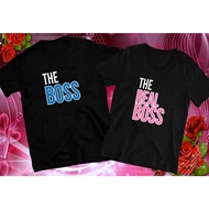 THE BOSS/THE REAL BOSS COUPLE T-shirt