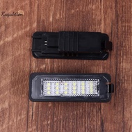 Kayaktion 18 LED Beads License Plate Light Lamp Car License Plate Light Auto Accessories For VW GOLF