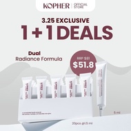 [KOPHER Official] Curepair Melder SOS System Serum 1.5ml*20ea : Soothe & Repair Skin Barrier for Glo