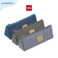 Deli Pencil Case Triangle Shape Mixed Colors Model No.H927/Piece