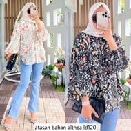 Althea Women's Blouse Top with D'or Motif PREMIUM BUSU NEWEST