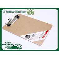 Dingli Clip Board Wooden type Flat Head Clip Size A5 (6"x9" inches)