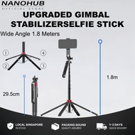 P185 P195 Selfie Stick Quadruped Stand With Remote Travel Gimbal Stabilizer Camera Stand Handheld