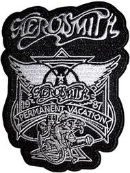 Aerosmith Permanent Vacation Woven Patch Size One Size