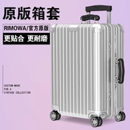 สำหรับ Rimowa Classic Retro ฝาครอบป้องกันโปร่งใสรถเข็นกระเป๋าเดินทาง 21 26 30 นิ้ว Rimowa ผ้าคลุมกระเป๋าเดินทาง Rimowa Transparent Luggage Protective Cover