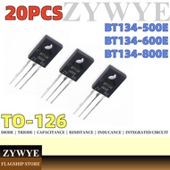 20PCS BT134-600E Two-Way Controllable Silicon TO-126 BT134-800E BT134-500E BT134 Triode