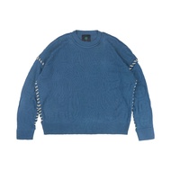 Faith Fade - Knitwear Pokey Embossed Blue
