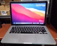 Apple Macbook pro 13 2013LATE A1502,i5 2.4G/8G/256G蘋果電腦速度快筆電