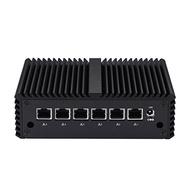 Qotom 6X Intel I225-V 2.5G LAN Pfsense Firewall Mini Router Pentium 5405U 8G RAM 32G mSATA,Desktop F