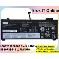 Lenovo Ideapad S530-13IML S530-13IWL 5B10R38649 5B10R38650 L17C4PF0 L17M4PF0 Laptop Battery