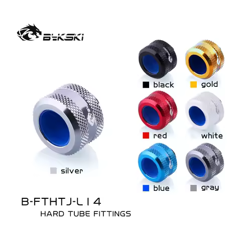 Bykski B-FTHTJ-L12 B-FTHTJ-L14 B-FTHTJ-L16 pc water cooling Hard tube fittings connector for Fitting