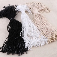 100PC Plastic Hang Tag Seal String with Snap Lock Pin Loop Tie Fasteners Loop Tie Fas Fashion Bag Pr