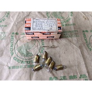c100/102/S90/C110/C200/CM90/C70M dll 6v1.5w BA7S Motorsikal Meter bulb..Nos STANLEY Japan.